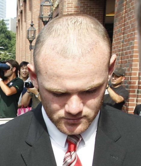 Đây là mái tóc thuở sơ khai của Rooney