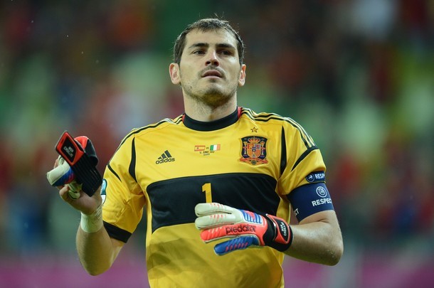 Casillas (Tây Ban Nha) - 69% phiếu bầu