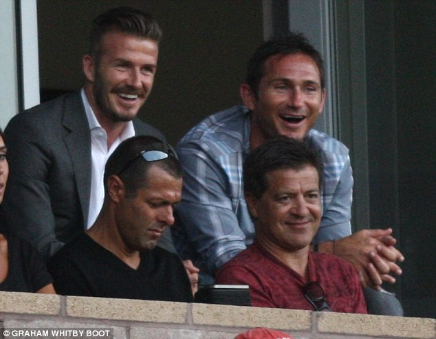 Đội bóng nước Mỹ muốn mình thêm bóng bẩy hơn bằng việc đưa Lampard sát cánh cùng Beckham