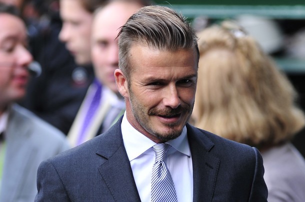 Beckham tuy không phải vị khách mời quan trọng nhất trận chung kết nhưng chắc chắn là nổi tiếng nhất