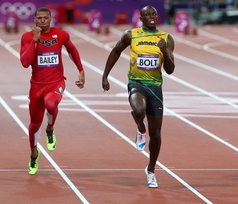 Usain Bolt là thỏi nam châm trên truyền hình