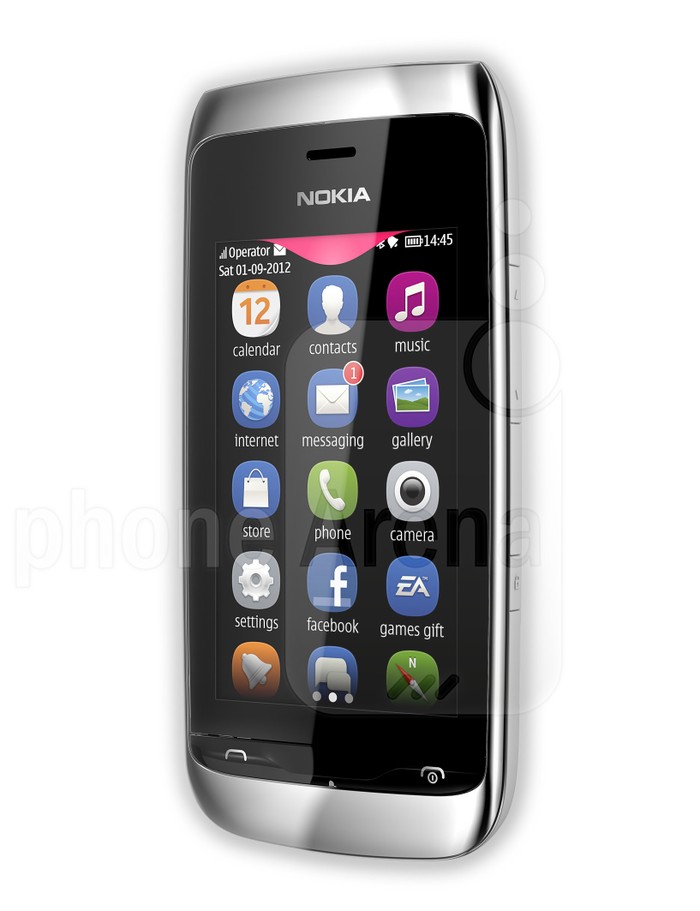 Nokia Asha 309 dùng 1 sim nhưng bổ sung kết nối Wifi