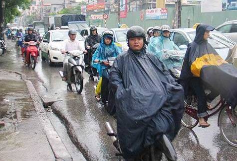 Khu vực Hà Nội hôm nay có mưa và mưa rào vài nơi. (Ảnh minh họa)