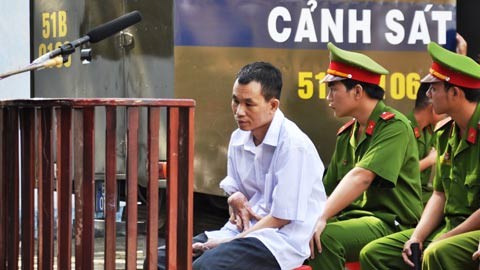Bị cáo Nguyễn NgọcTrãi tại tòa.