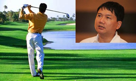Bộ trưởng Đinh La Thăng cấm lãnh đạo Bộ Giao thông Vận tải chơi golf. Ảnh Landtoday