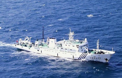 Tàu hải giám Trung Quốc. Ảnh: Xinhua