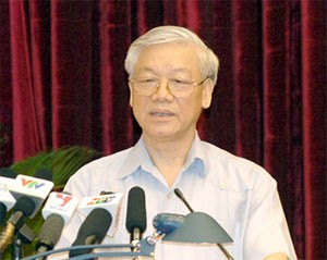Tổng Bí thư Nguyễn Phú Trọng. Ảnh: Chính phủ.