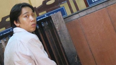 Bị cáo Nguyễn Văn Hội tại tòa