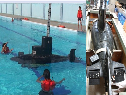 Lần đầu tiên một cá nhân có thể sản xuất được tàu ngầm - Ảnh: Đình Sơn