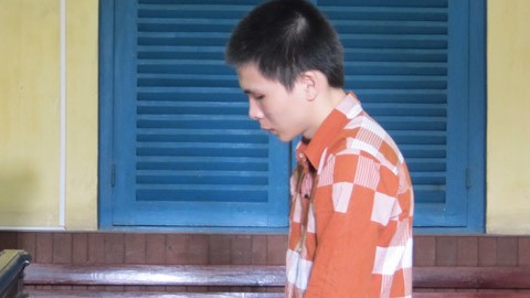 Bị cáo Trần Vinh Quang tại tòa