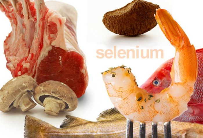 2. Bổ sung selen: Selen là một trong những vi chất giúp da của bạn tránh bị phá hủy và có thể giúp ngăn ngừa ung thư da. Selen có nhiều trong các loại thực phẩm như: nấm, tôm, cua, cá nước lạnh, hàu, thịt bò, gà,...