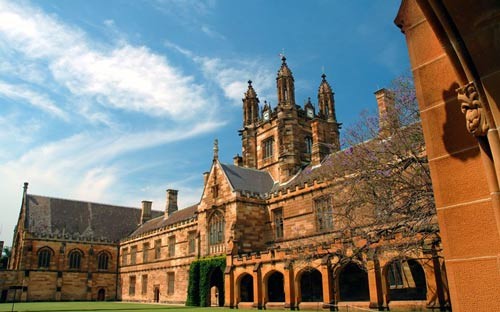 10. Đại học Sydney, một trong những công trình nổi tiếng của Australia, cũng nằm trong danh sách này.