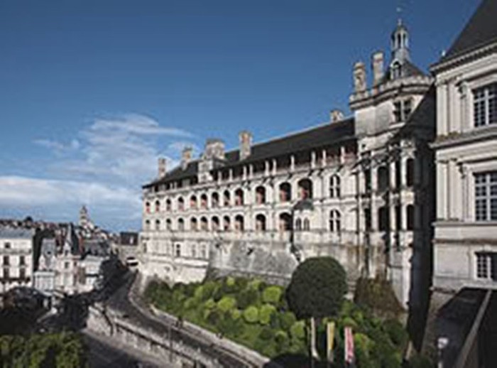 Lâu đài Blois, địa điểm của thư viện dưới thời François I.