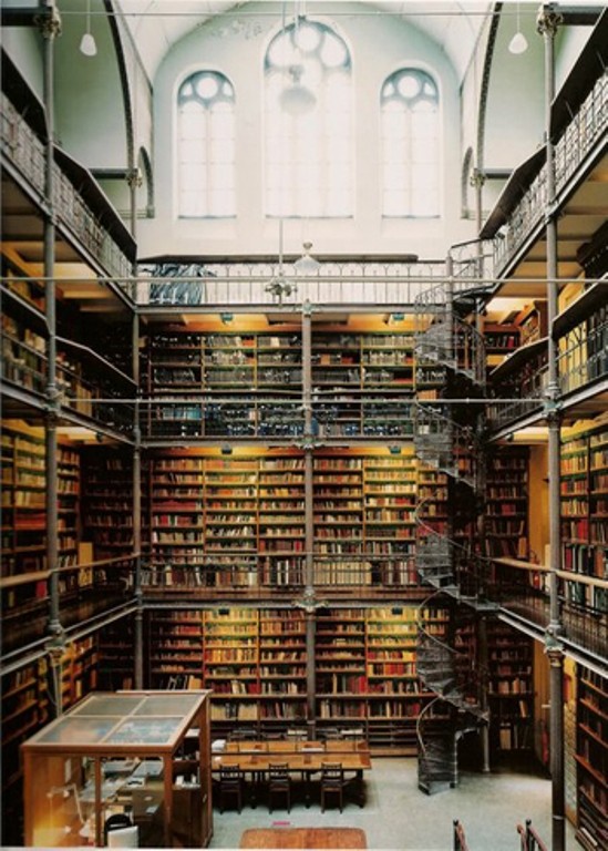 Thư viện Rijksmuseum, Amsterdam, Hà Lan. Ảnh: Candida Hofer.