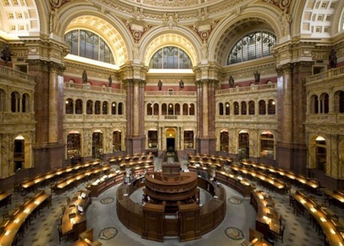Thư viện Quốc hội, Washington, Mỹ. Ảnh: Tuxboard.