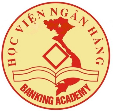 Logo của Học viện Ngân hàng.