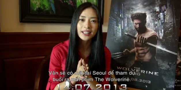 Ngô Thanh Vân sẽ tham dự buổi ra mắt phim "Người sói Wolverine" tại Seoul – Hàn Quốc.
