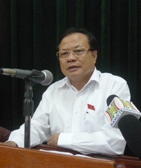 Bí thư Thành ủy Hà Nội Phạm Quang Nghị.