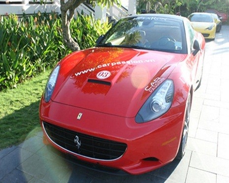 Đây cũng chính là chiếc Ferrari California thứ ba tại Việt Nam.