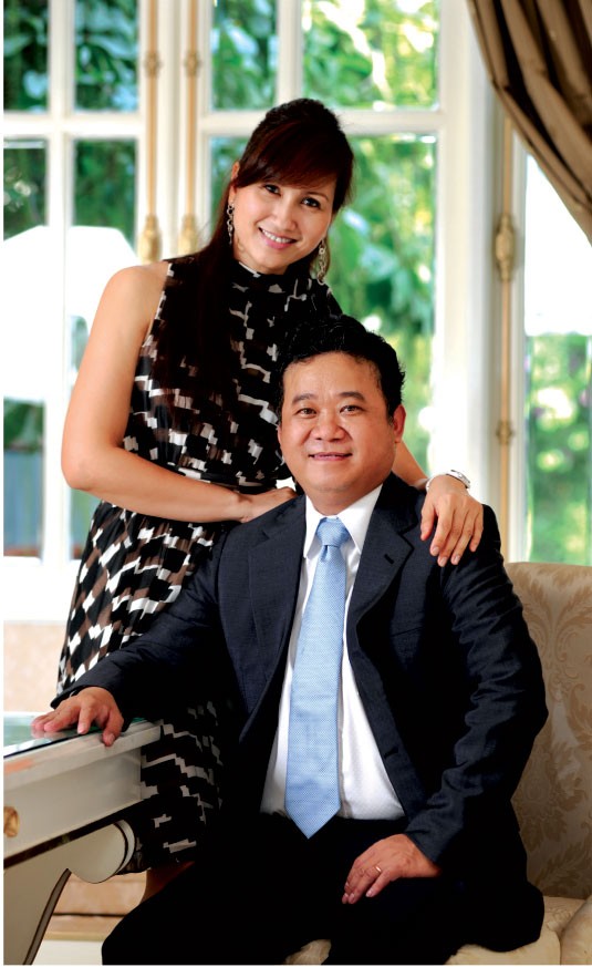 Bà Thanh và chồng - ông Đặng Thành Tâm.