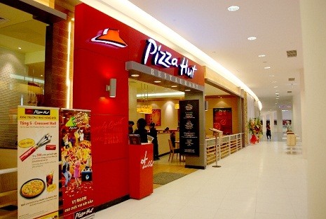 Pizza Hut đầu tiên có mặt tại Việt Nam vào tháng 1/2007.
