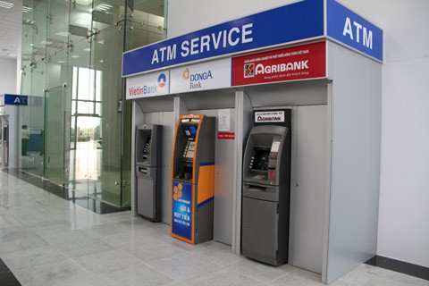 ATM xuất hiện tại nhiều vị trí trong tòa nhà