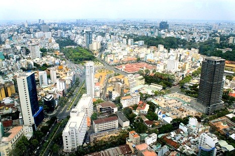 Toàn cảnh khu trung tâm quảng trường Quách Thị Trang.