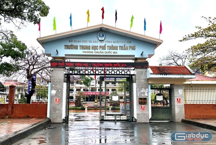 Trường Trung học phổ thông Trần Phú phấn đấu 100% học sinh tốt nghiệp (Ảnh: TP)