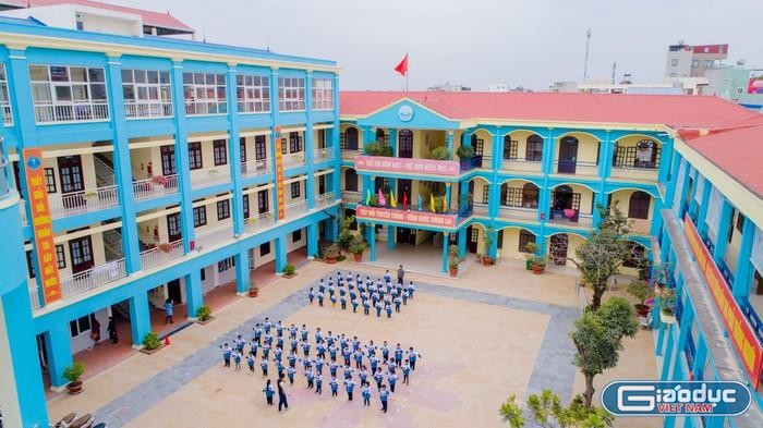 Thành phố Hải Phòng quyết định thành lập trường liên cấp tiểu học, trung học cơ sở tại phường Kênh Dương (quận Lê Chân) để đáp ứng nhu cầu học tập của nhân dân khu vực (Ảnh minh hoạ: Lã Tiến)