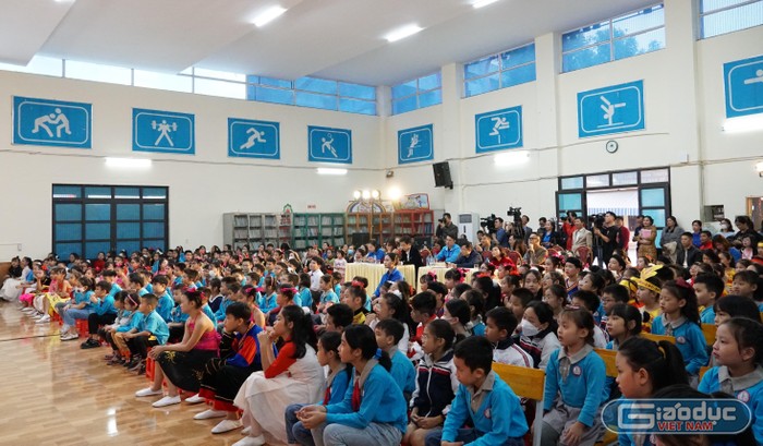 Mỗi năm tổ chức, hội thi thu hút hàng nghìn học sinh đăng ký tham gia (Ảnh: Phạm Linh)