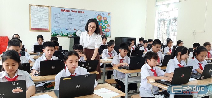 Trường Tiểu học Ka Long đẩy mạnh tổ chức hoạt động trải nghiệm cho học sinh (Ảnh: Phạm Linh)