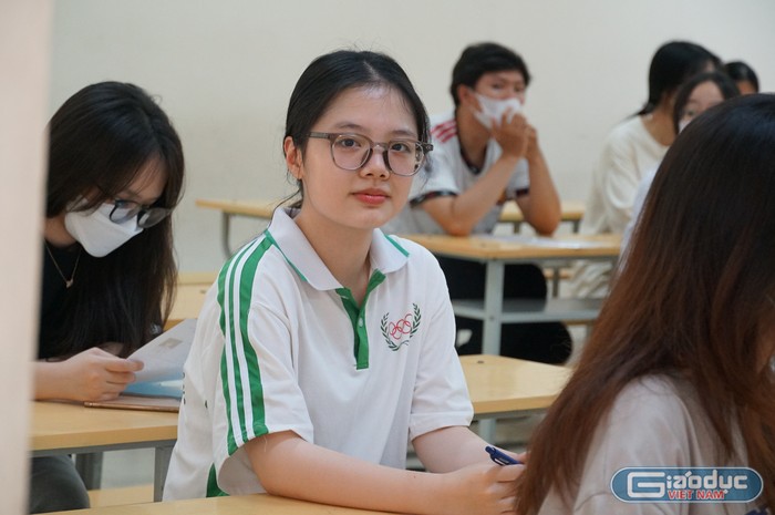 Số lượng bài thi của thí sinh Quảng Ninh có điểm từ trung bình trở lên chiếm 76,54% (Ảnh: Phạm Linh)