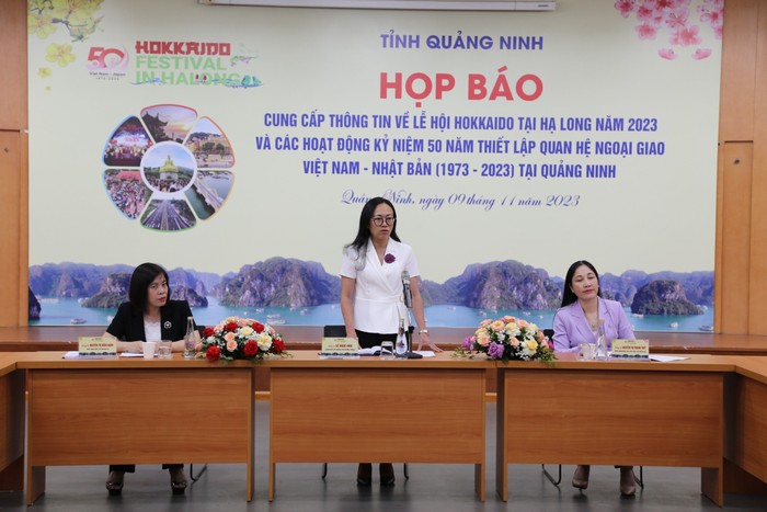Quảng Ninh tổ chức họp báo để cung cấp thông tin về lễ hội Hokkaido (Ảnh: PL)