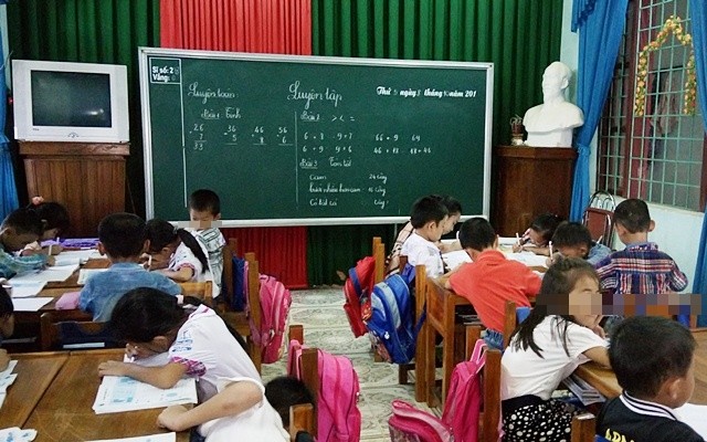 Nhiều trường THCS ở Quảng Bình ngưng áp dụng mô hình VNEN (Ảnh: Thủy Phan)