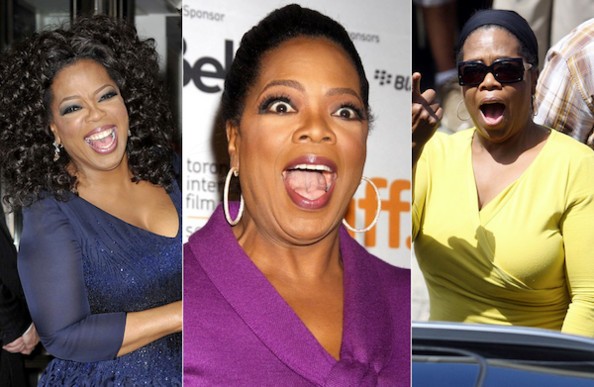 Điều gì khiến ngọc đen Oprah Winfrey cười đến nỗi cứng đơ miệng thế này?.