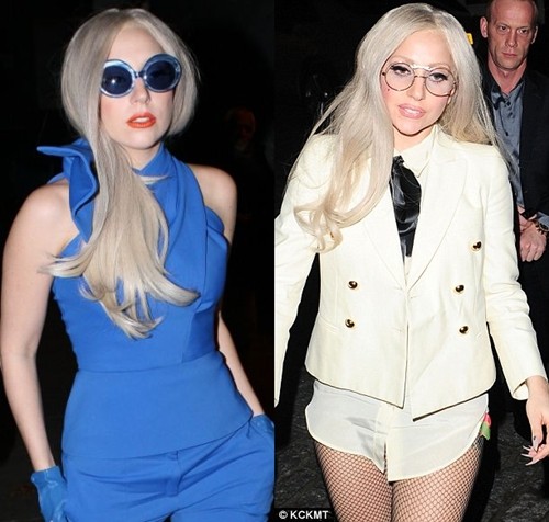 Lady Gaga cũng là một fan trung thành của kiểu kính này, nhưng với những chiếc kính của cô, người ta phải nói thêm: kính gọng tròn kiểu Lady Gaga