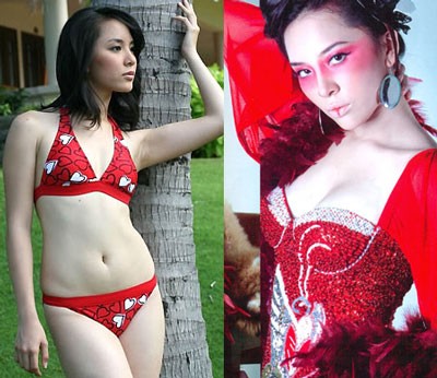Bức hình của Thiên Lý hồi tham dự Hoa hậu hoàn vũ Việt Nam mới vòng 1 "không có gì" giờ đây đã phát "khủng".