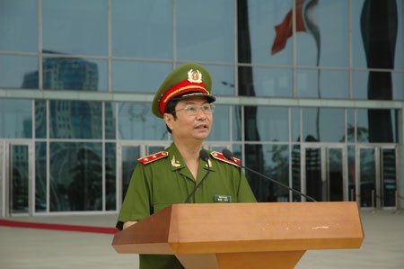 Ảnh ông Phạm Quý Ngọ khi đeo quân hàm Trung Tướng