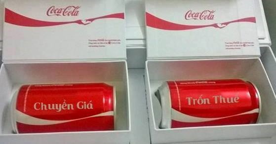 Ảnh chế của cộng đồng mạng trên Fanpage của Coca-Cola.
