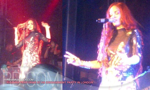 Rihanna biểu diễn tại tiệc đính hôn ở Luân Đôn