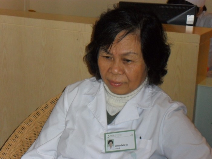 Bác sĩ Nguyễn Thị Dụ người đã nhận G vào làm việc tại bệnh viện sau khi G hồi phục