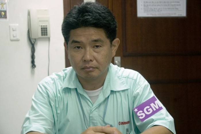 Ông Kambe Matoko, Giám đốc cấp canon Ban tổ chức kế hoạch Công ty Canon