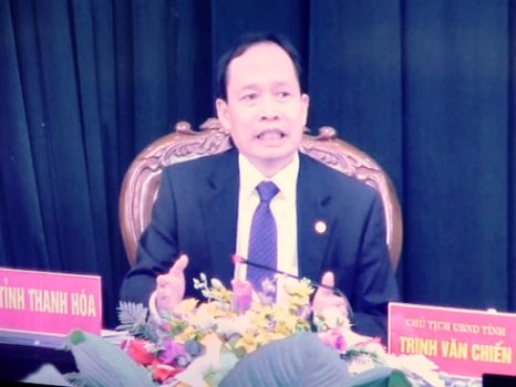 Ông Trịnh Văn Chiến, Chủ tịch UBND tỉnh Thanh Hóa