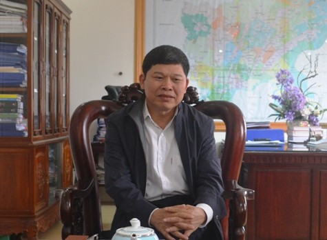 Ông Bùi Đình Cam - Chủ tịch UBND huyện Nga Sơn