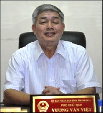 Ông Vương Văn Việt - Phó Chủ tịch UBND tỉnh Thanh Hóa. Ảnh: TL