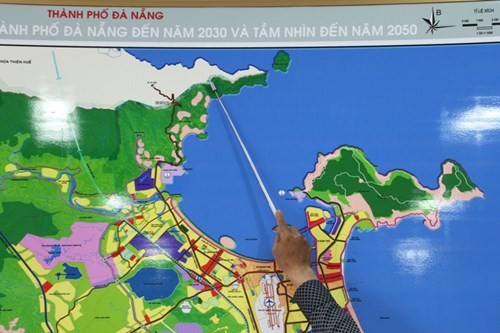 Khu vực mà BQL Khu kinh tế Chân Mây - Lăng Cô (Thừa Thiên - Huế) cấp giấy phép đầu tư dự án khu du lịch nghỉ dưỡng quốc tế World Shine cho Công ty CP Thế Diệu