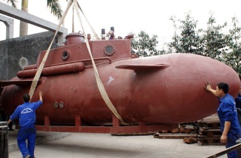 Tàu ngầm Trường Sa do ông Nguyễn Quốc Hòa sáng chế (Ảnh: TL)