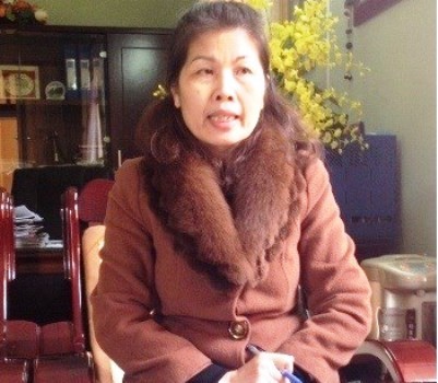 Bà Phạm Thị Hà, nguyên Hiệu trưởng Trường THPT Dân tộc nội trú tỉnh Thanh Hóa (ảnh: Duy Phong)