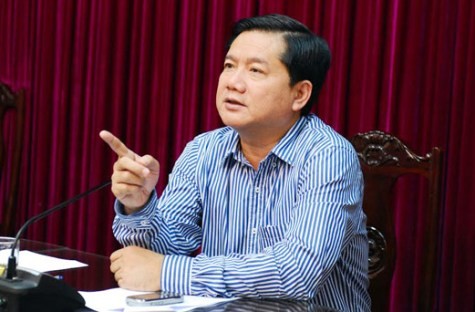 Bộ trưởng Bộ Giao thông vận tải Đinh La Thăng (ảnh:internet)