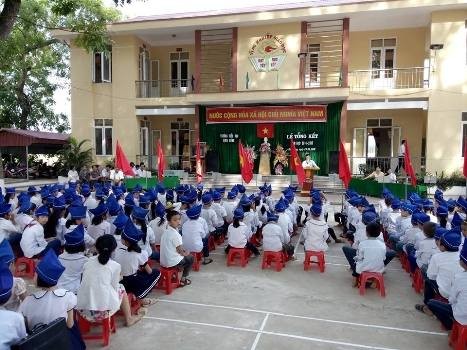 Trường tiểu học Định Hưng (Yên Định) - nơi cô Trần Thị Hằng công tác(ảnh: internet)